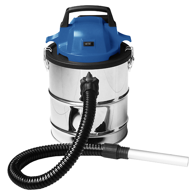 803-20L fer ou réservoir en acier inoxydable batterie sans fil lithium-ion aspirateur de cendres pour cheminée, barbecue