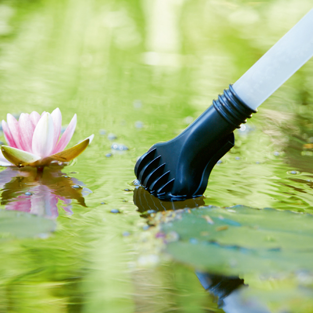 Nettoyeur d'étang de réservoir en acier inoxydable 35L pour piscine d'étang